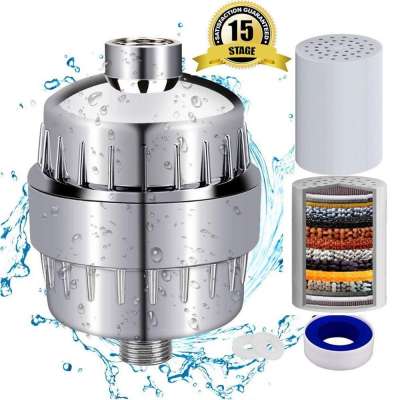 100% natural high quality bathroom uses spa aroma shower filter OEM