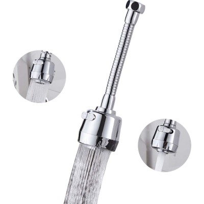 360 Degree Water boori Saving Tap Diffuser baby faucet extender with chrome polished prints